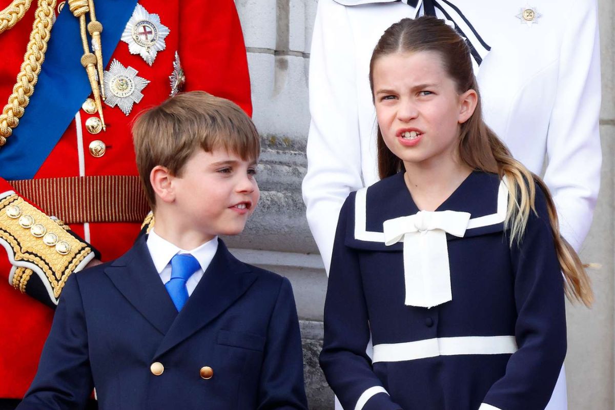 Prince Louis' defiant answer to Princess Charlotte's request to stop dancing amid Trooping the Colour