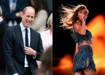 The video of the time Taylor Swift convinced Prince William to sing with her and Jon Bon Jovi