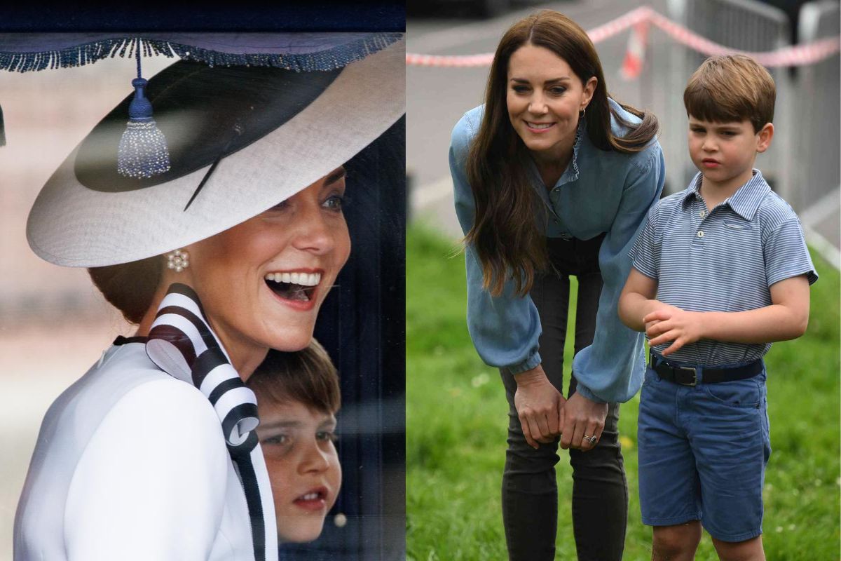 This is what Prince Louis whispered to Kate Middleton at Trooping the Colour