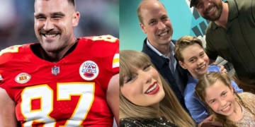 Travis Kelce opens up about meeting Prince William and his children at the Taylor Swift concert