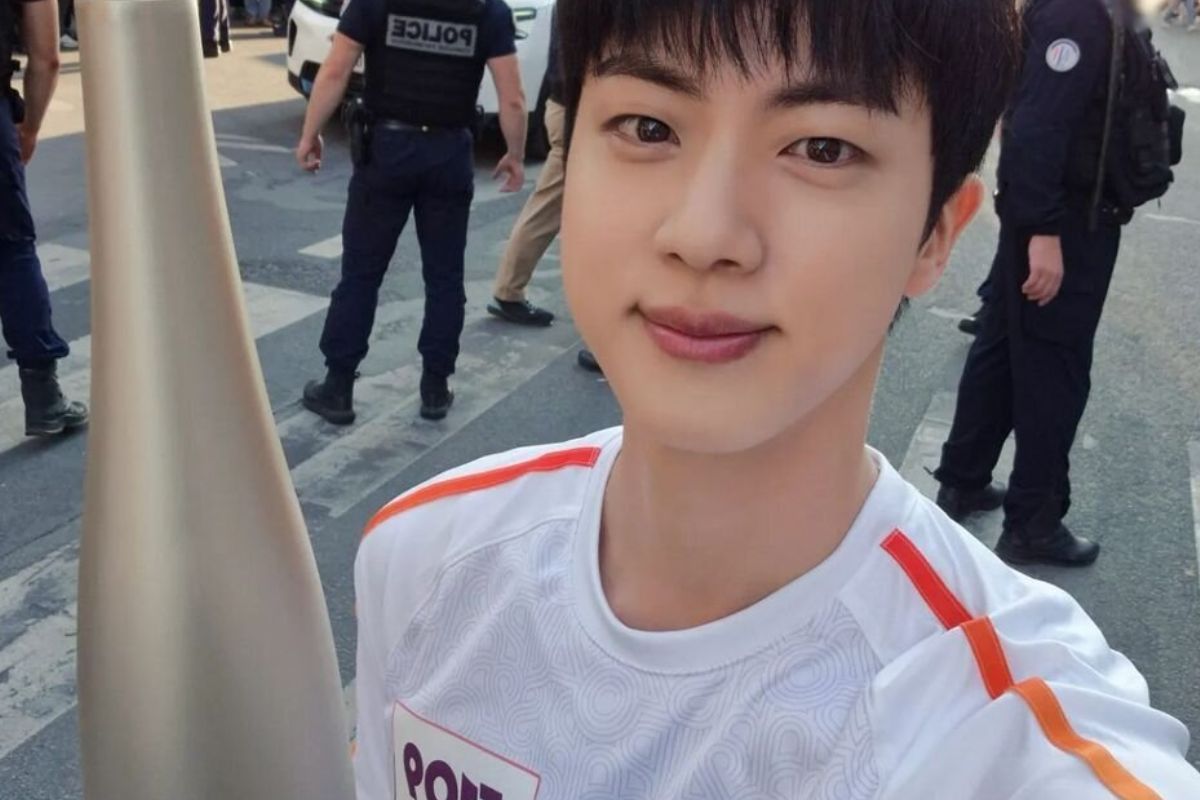 BTS’ Jin shares highlights of the 2024 Paris Olympic torch relay