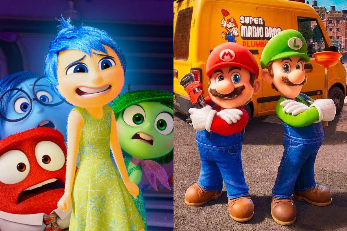 'Inside Out 2' surpasses 'Super Mario Bros.' becoming the second most successful animated film in history