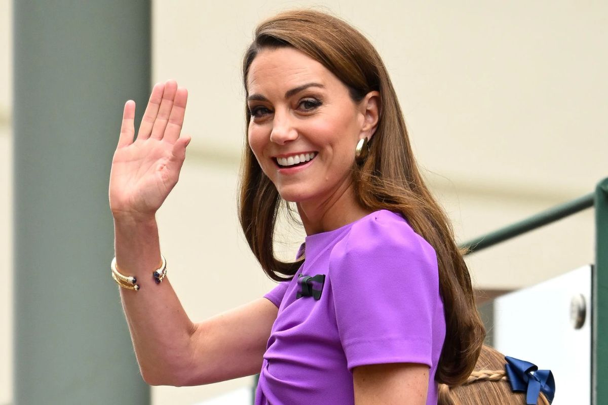 Kate Middleton reappears at Wimbledon with an outfit color that has a lot of meaning