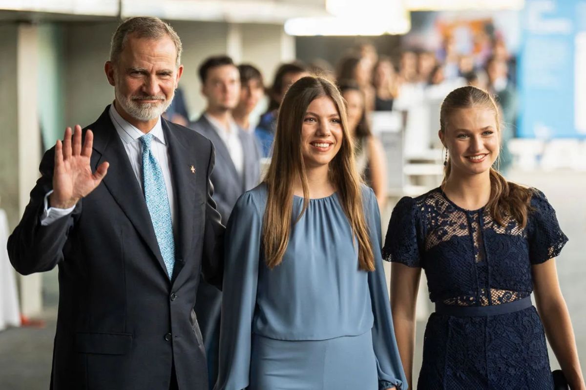 King Felipe VI made a personal confession about his daughters, Leonor and Sofía, during his speech in Girona