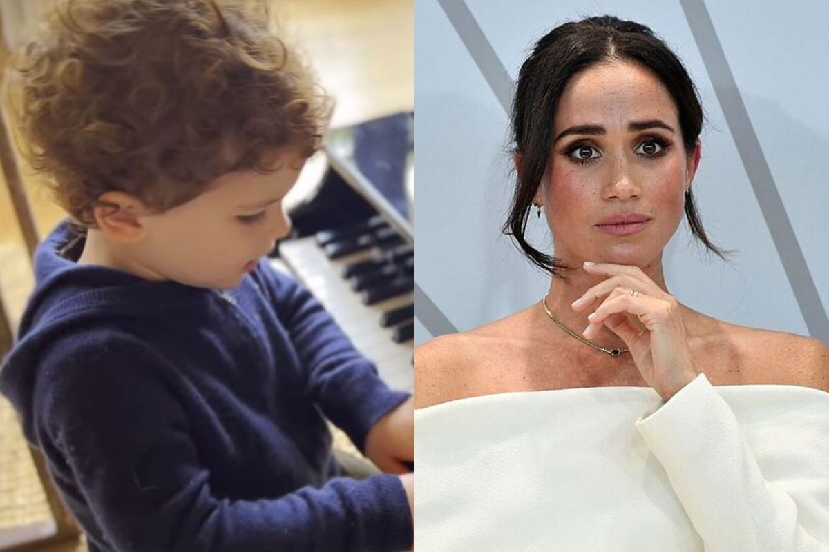 Prince Archie looks like an American in a rare photo with Meghan Markle