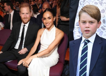 Prince George was allegedly threatening Prince Harry and Meghan Markle