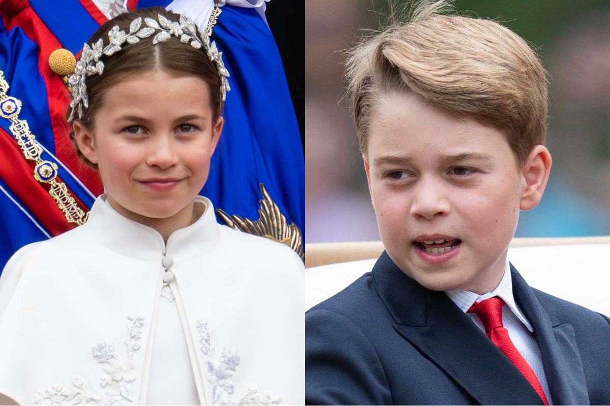 Princess Charlottes displayed her boss' behaviour with Prince George