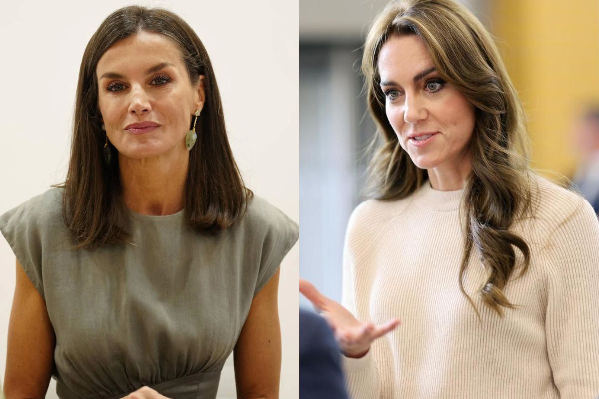 Queen Letizia follows in Kate Middleton's footsteps by wearing a rented dress to a royal event