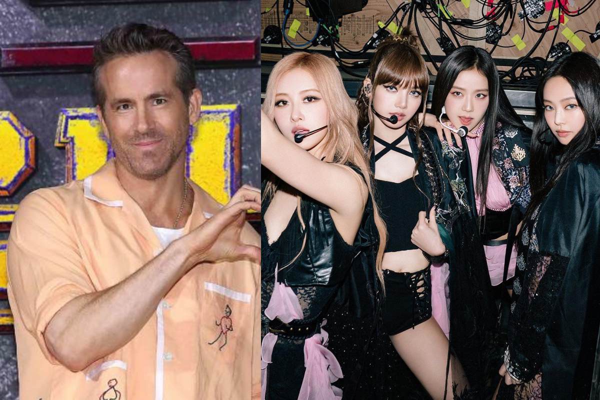 Ryan Reynolds shows he's a BLACKPINK and Stray Kids fan during press conference