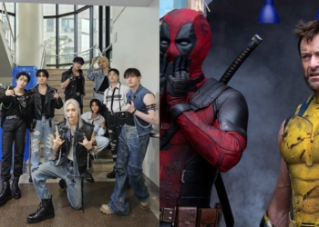 Stray Kids - Chk Chk Boom Wolverine is the weather guy and Deadpool is a newsreader
