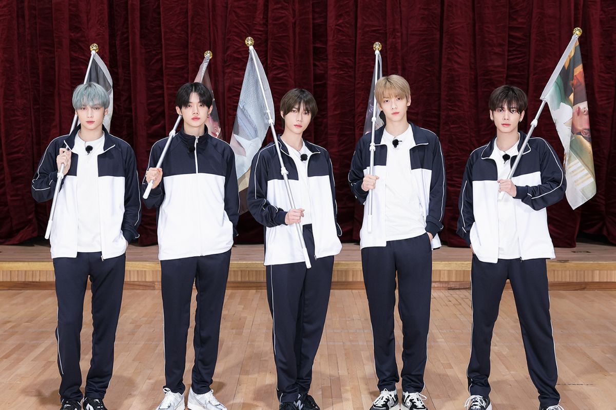 TXT releases a sneak peek of their official characters