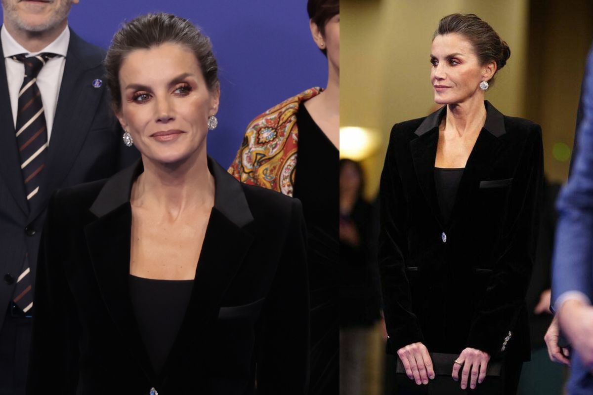 The moment Queen Letizia forced all photographers to halt in the midst of a public ceremony