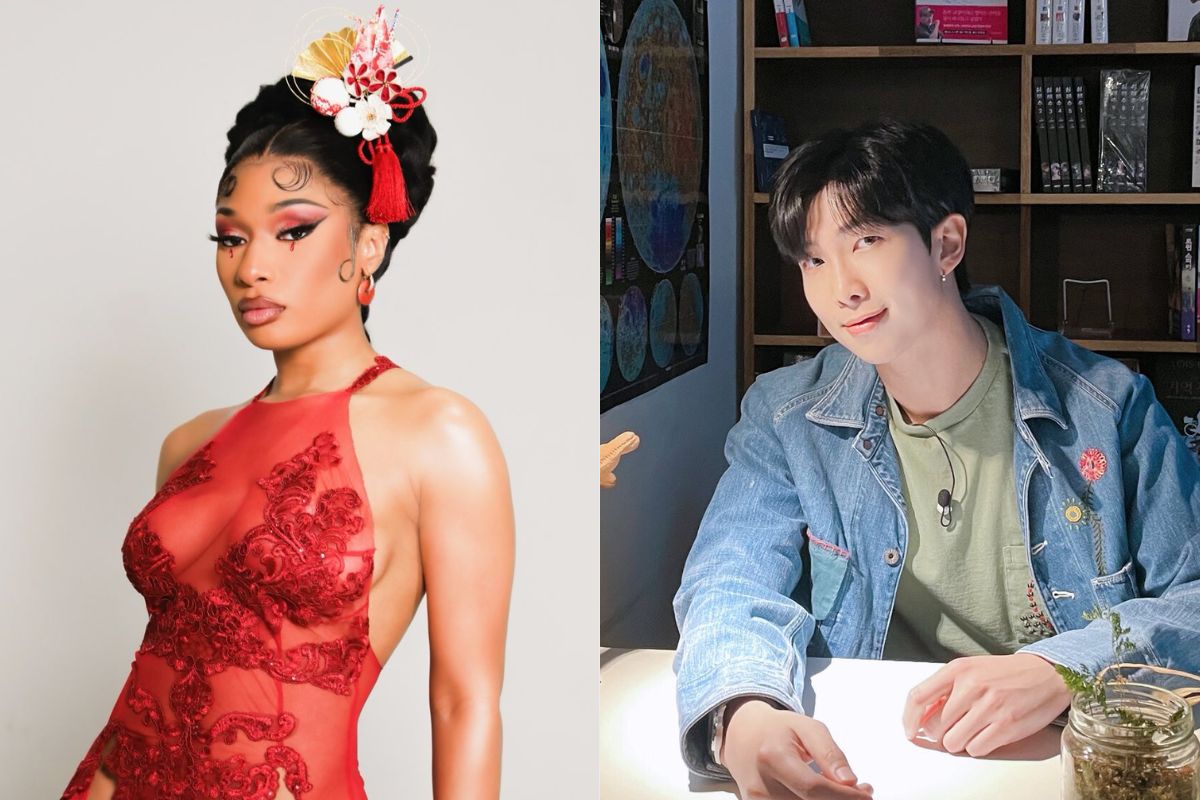 BTS' RM and Megan Thee Stallion are hinting at an upcoming collaboration.