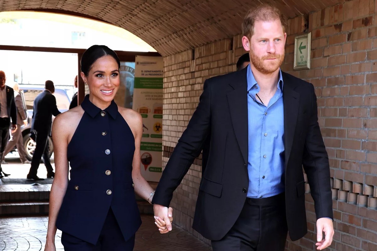 Meghan Markle and Prince Harry bring their A-game to Colombia with an inspiring start