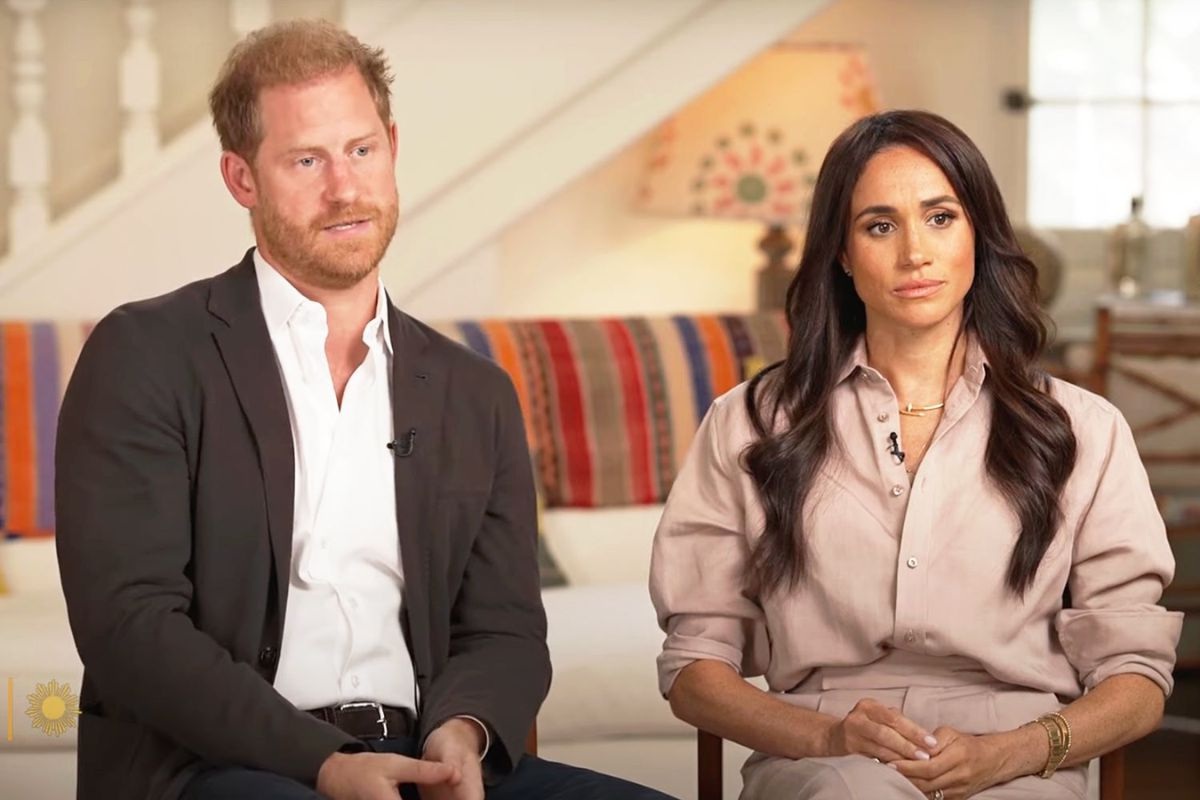 Meghan Markle has an emotional reaction in recent interview with Prince Harry