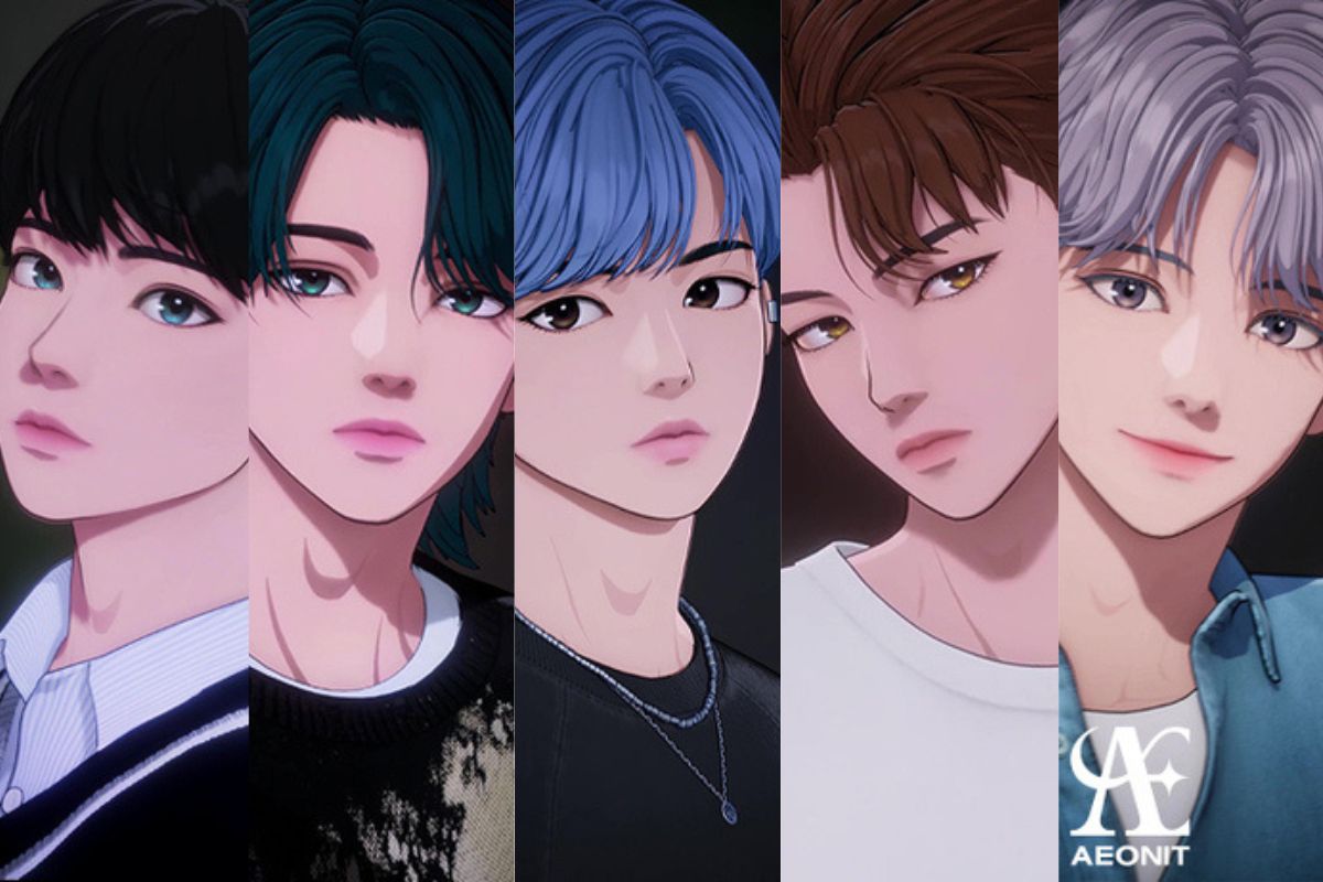 New Virtual idol group AEONIT unveils their first debut teaser