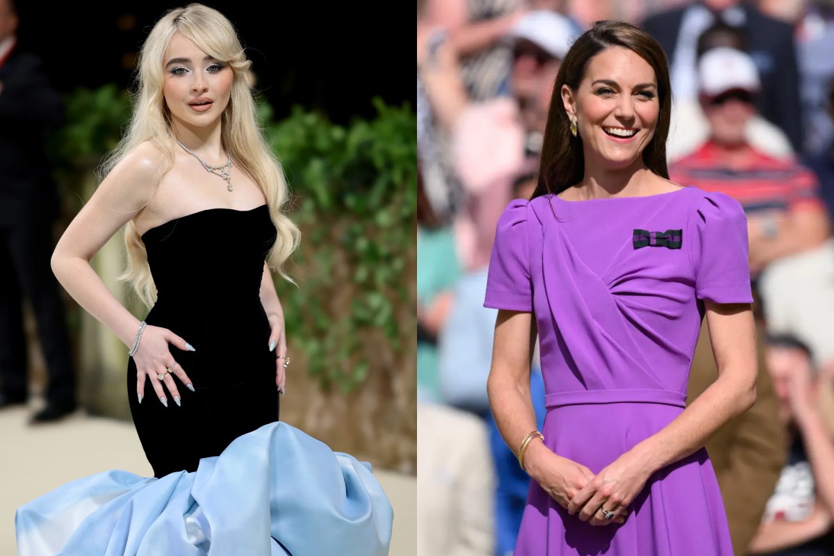 Sabrina Carpenter gives off strong Kate Middleton vibes with this dress