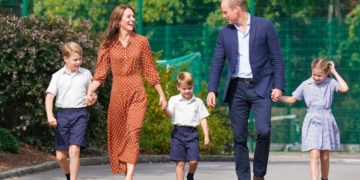 Royal kids incognito Prince George, Princess Charlotte, and Prince Louis keep it low-key at school