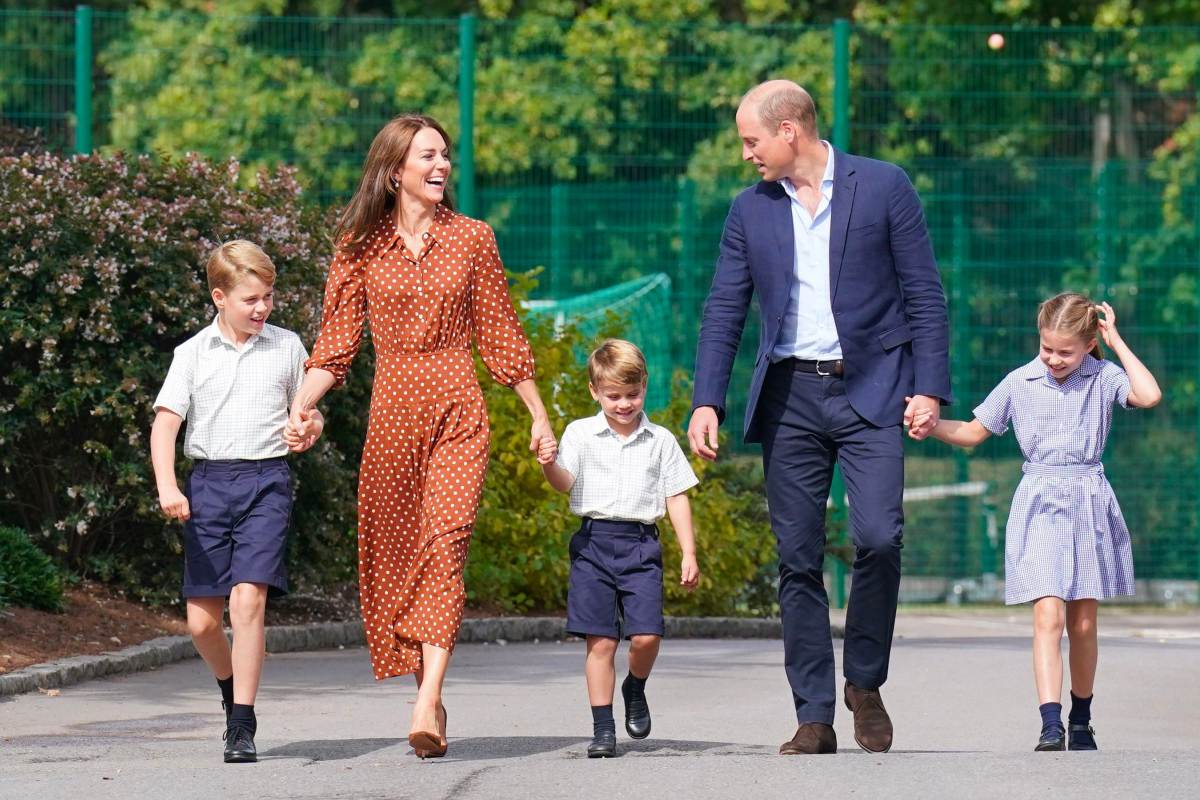 Royal kids incognito Prince George, Princess Charlotte, and Prince Louis keep it low-key at school