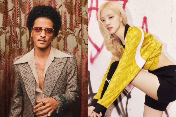 Bruno Mars takes his first win at South Korean show M Countdown thanks to collab with BLACKPINK's Rosé