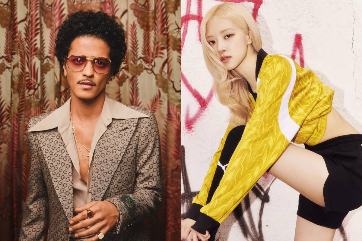 Bruno Mars takes his first win at South Korean show M Countdown thanks to collab with BLACKPINK's Rosé