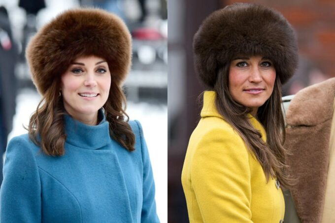 Kate Middleton and Pippa Middleton their in-sync fashion moment