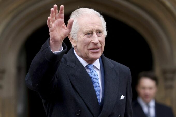 King Charles III surprises with some dance moves during an event at the Buckingham Palace