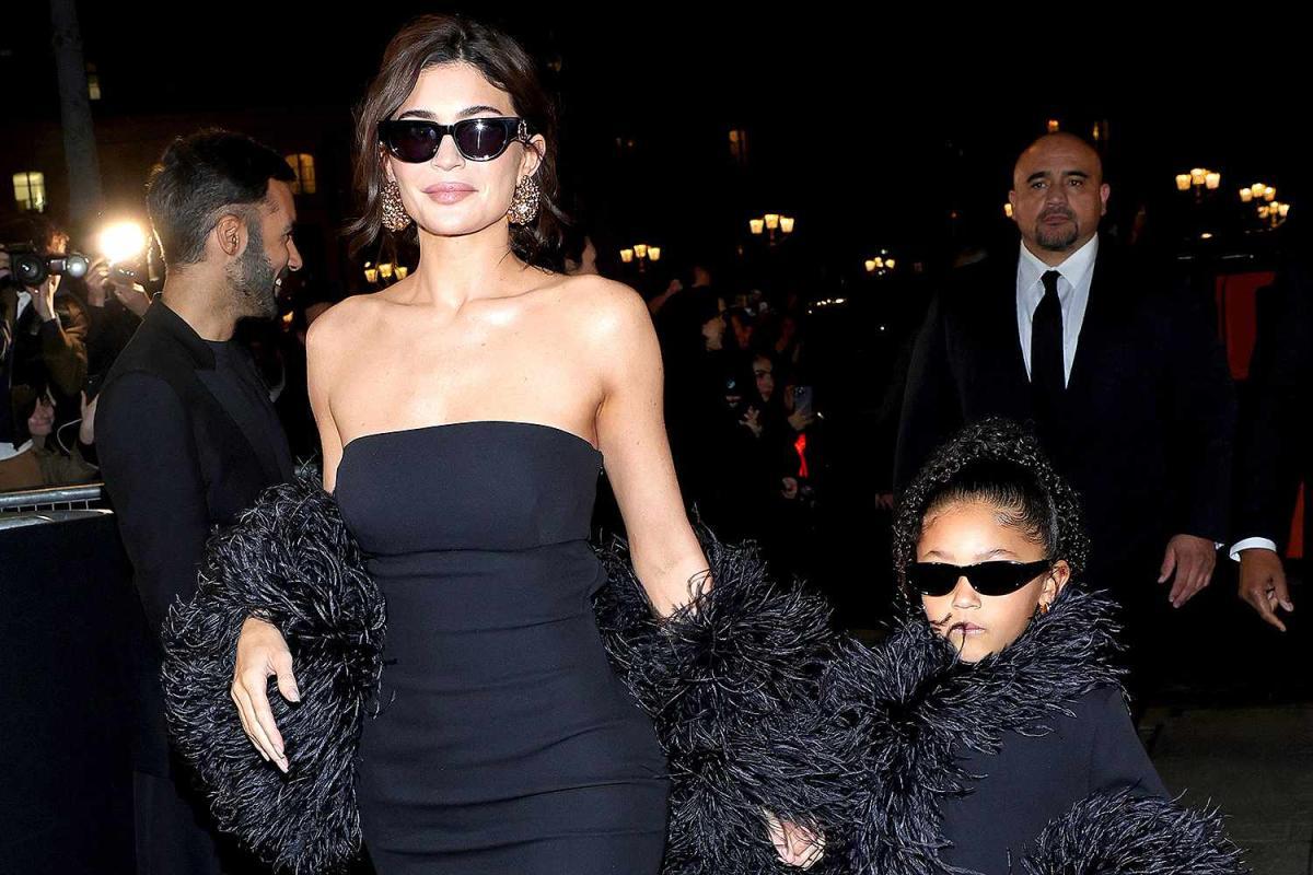 Kylie Jenner and daughter Stormi shine at Paris Fashion Week