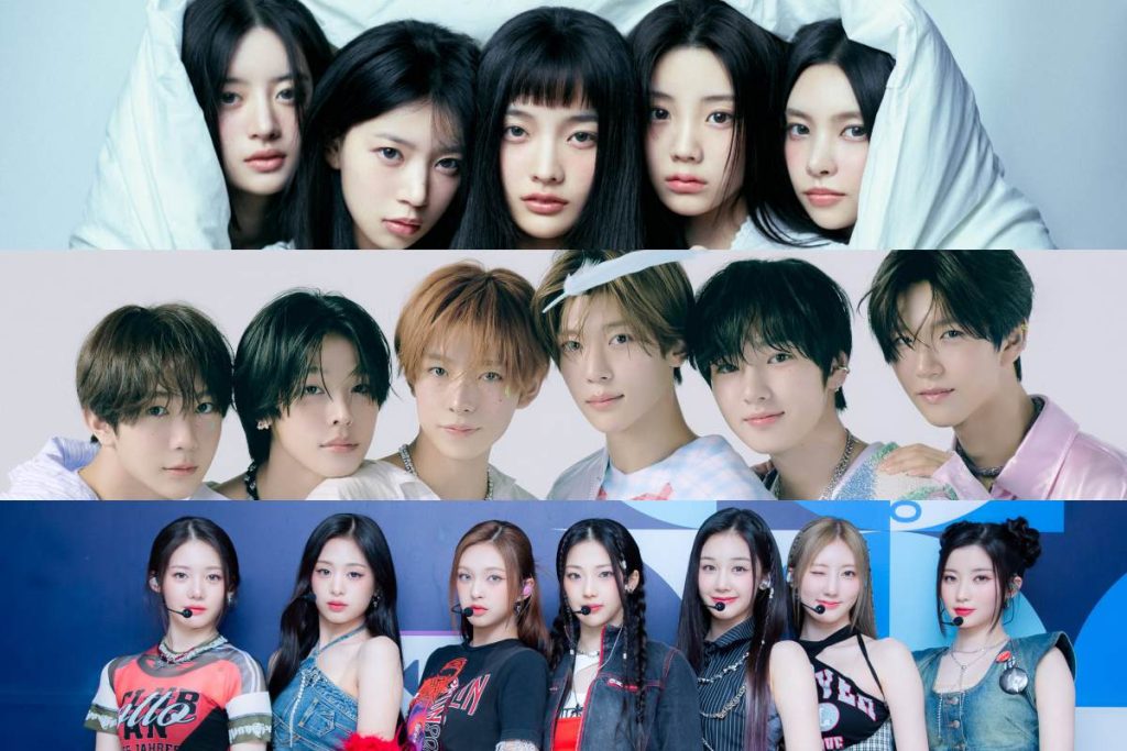 Top 10: 2024 debut album sales by rookie K-pop groups with NCT WISH ...