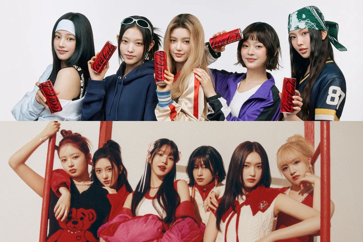 Top 10 K-pop girl groups dominating MelOn charts in South Korea, with NewJeans and IVE