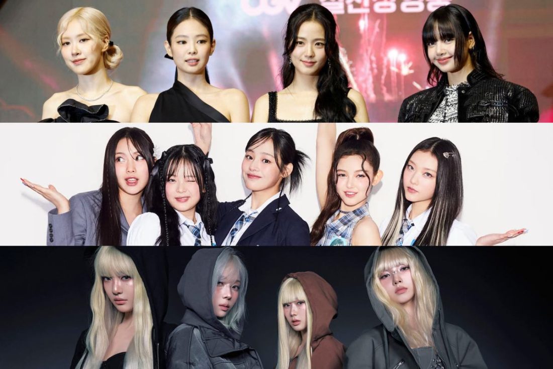 Top 10 best-selling girl groups on the South Korean charts with BLACKPINK, NewJeans and aespa