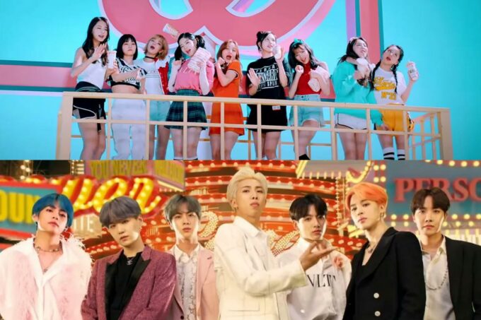 Top 10 bigest K-pop songs in Japan including BTS and TWICE