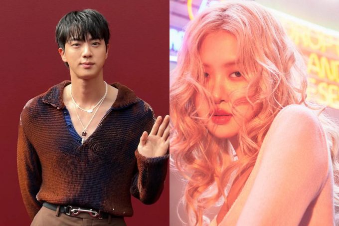 BTS' Jin reveals he stans BLACKPINK's Rosé hit APT