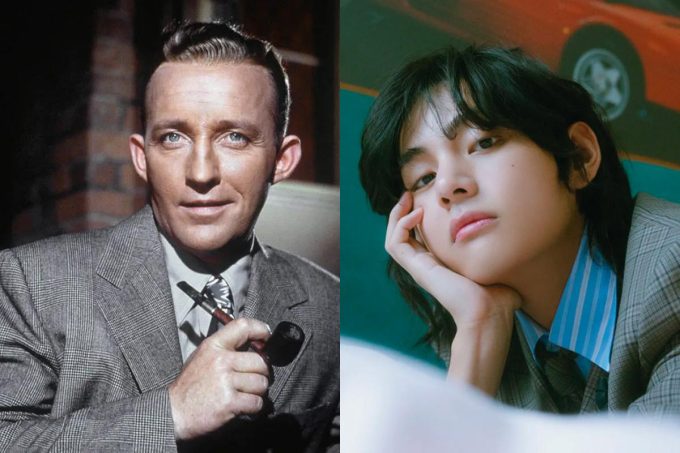 BTS' V drops a jazzy White Christmas jam with Bing Crosby