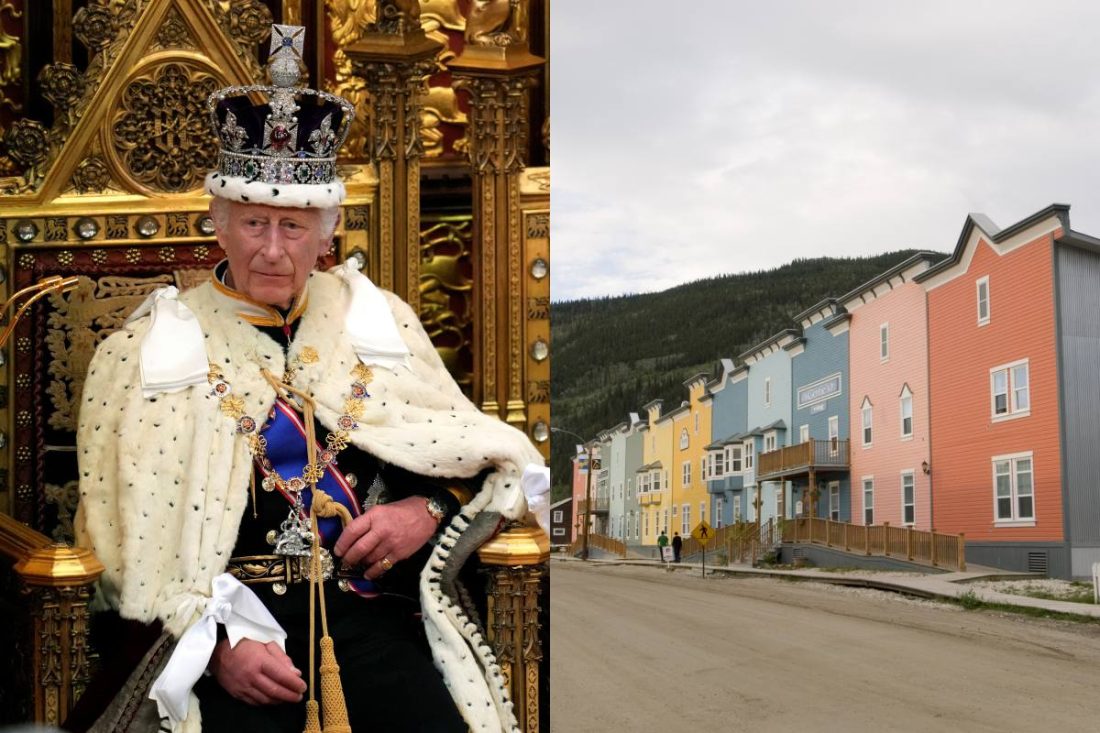 Dawson City's protest no oath for King Charles lll