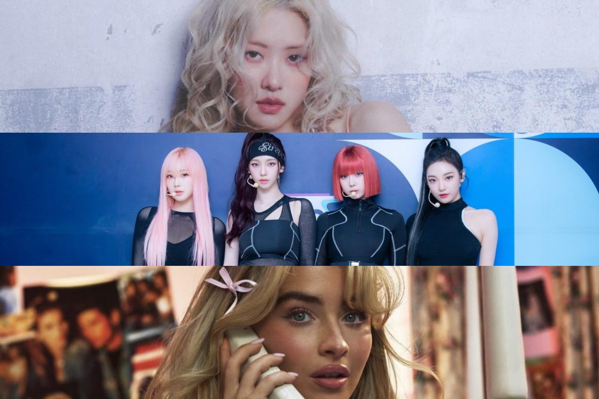 Top 10 Billboard Global 200 songs with BLACKPINK's Rosé, aespa and Sabrina Carpenter