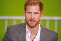 Prince Harry joins Christmas party for bereaved military children