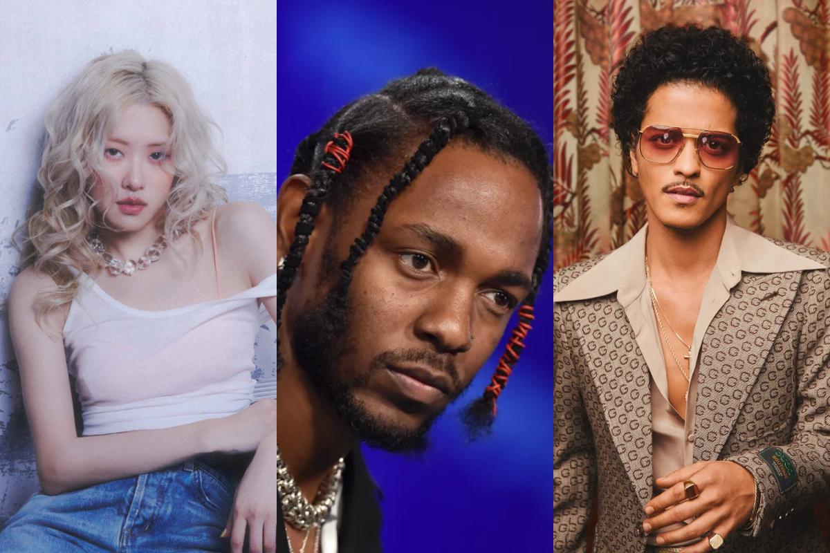 Top 10 Billboard Global 200 hits you can't miss with BLACKPINK's Rosé, Bruno Mars and Kendrick Lamar