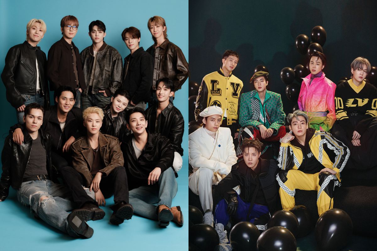 Top 30 December’s boy group rankings with SEVENTEEN and BTS