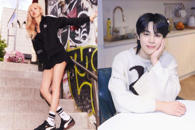 K-Pop crash on the UK Charts BLACKPINK's Rosé and BTS' Jimin bless the top 10