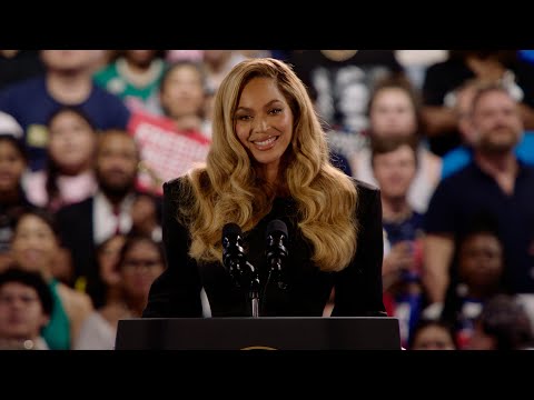 Beyoncé Delivers Powerful Speech at Rally with VP Kamala Harris in Houston