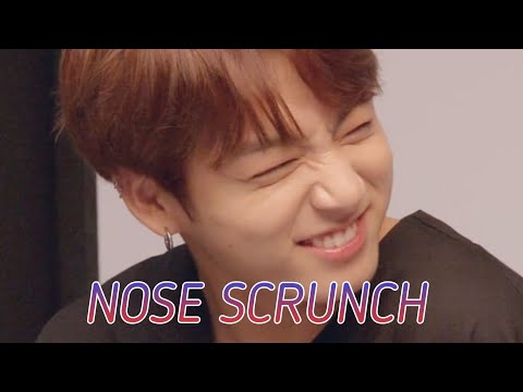 Jungkook Nose Scrunch Moments😝