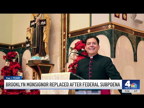 Brooklyn monsignor in Sabrina Carpenter video controversy replaced after subpoena | NBC New York