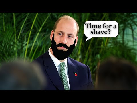 Prince William makes beard joke as he is greeted by well wishers in South Africa