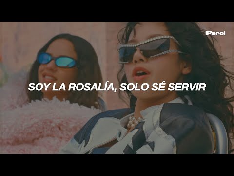 LISA ft. ROSALÍA - NEW WOMAN (Español + Lyrics) | video musical