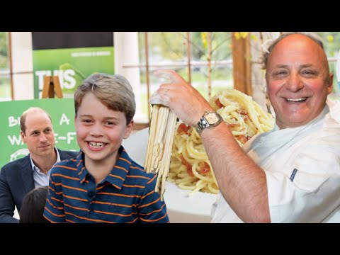 Prince William Reveals George's Favourite Dinner -  Best Chef Wants to Cook for Him