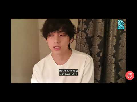 [ENG SUB] BTS V TALKS ABOUT SASAENG FANS ON VLIVE