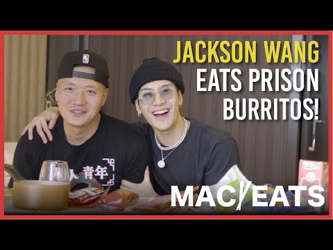 Jackson Wang of GOT7 Eats Jail Prison Burritos