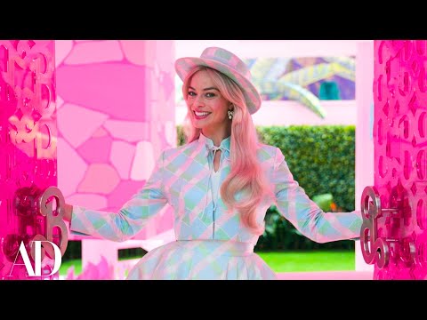 Margot Robbie Takes You Inside The Barbie Dreamhouse | Architectural Digest