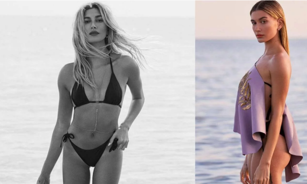 hailey bieber sin photoshop